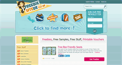 Desktop Screenshot of freebiesiteuk.co.uk